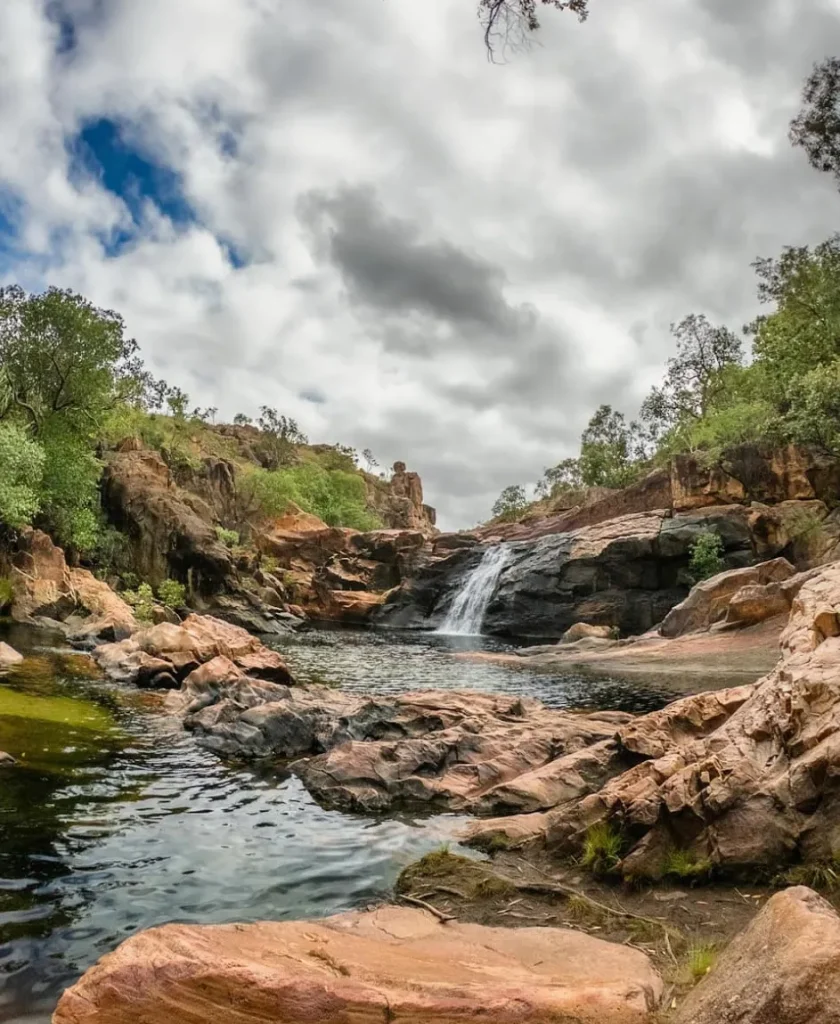 Hiking and Swimming