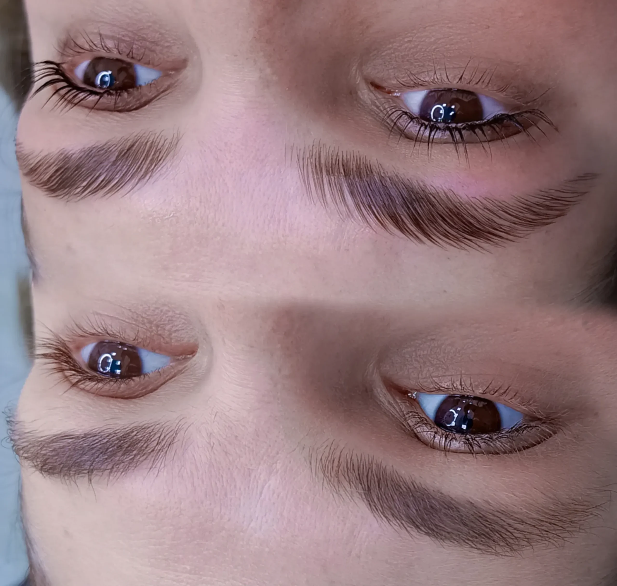 tinting eyebrows after tattoo