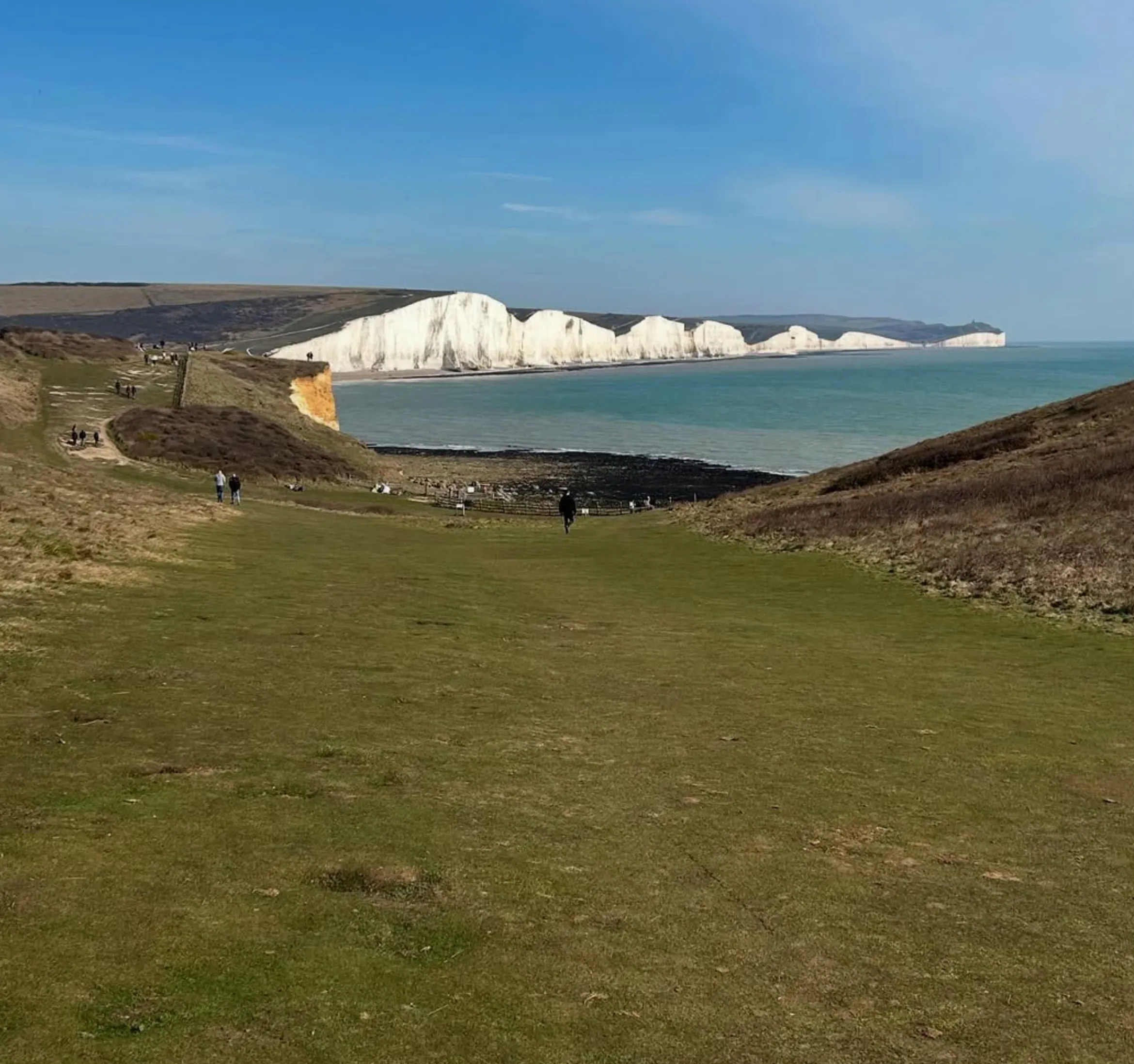 walk from St Kilda to Brighton coastal path
